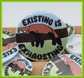 BUTTON - Existing is exhausting button (2.25 or 1.25 inch available)