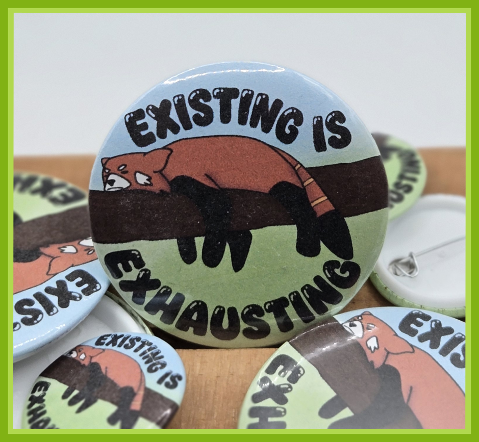 BUTTON - Existing is exhausting button (2.25 or 1.25 inch available)