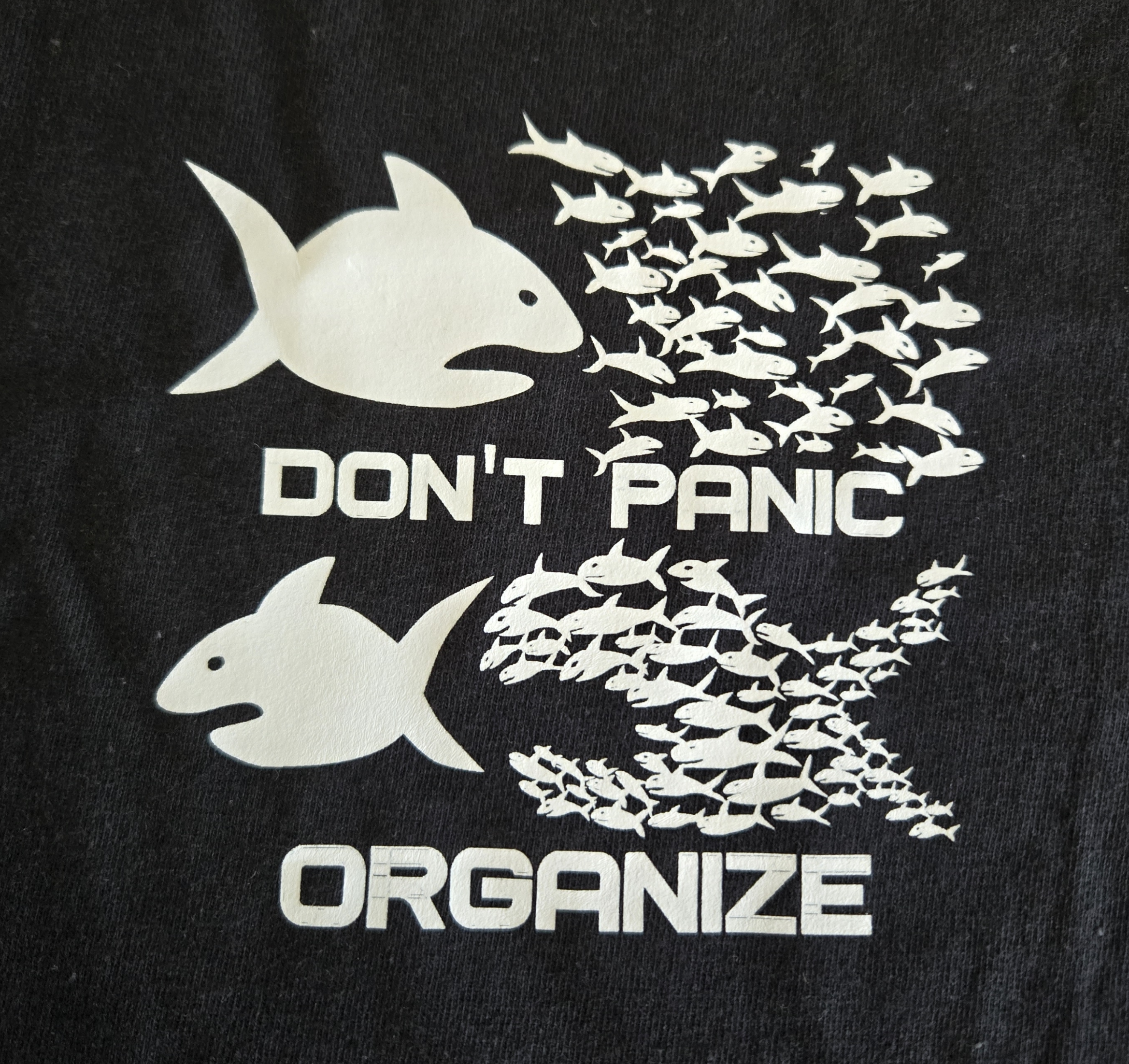 SHIRT - Dont Panic Organize Cotton T-Shirt