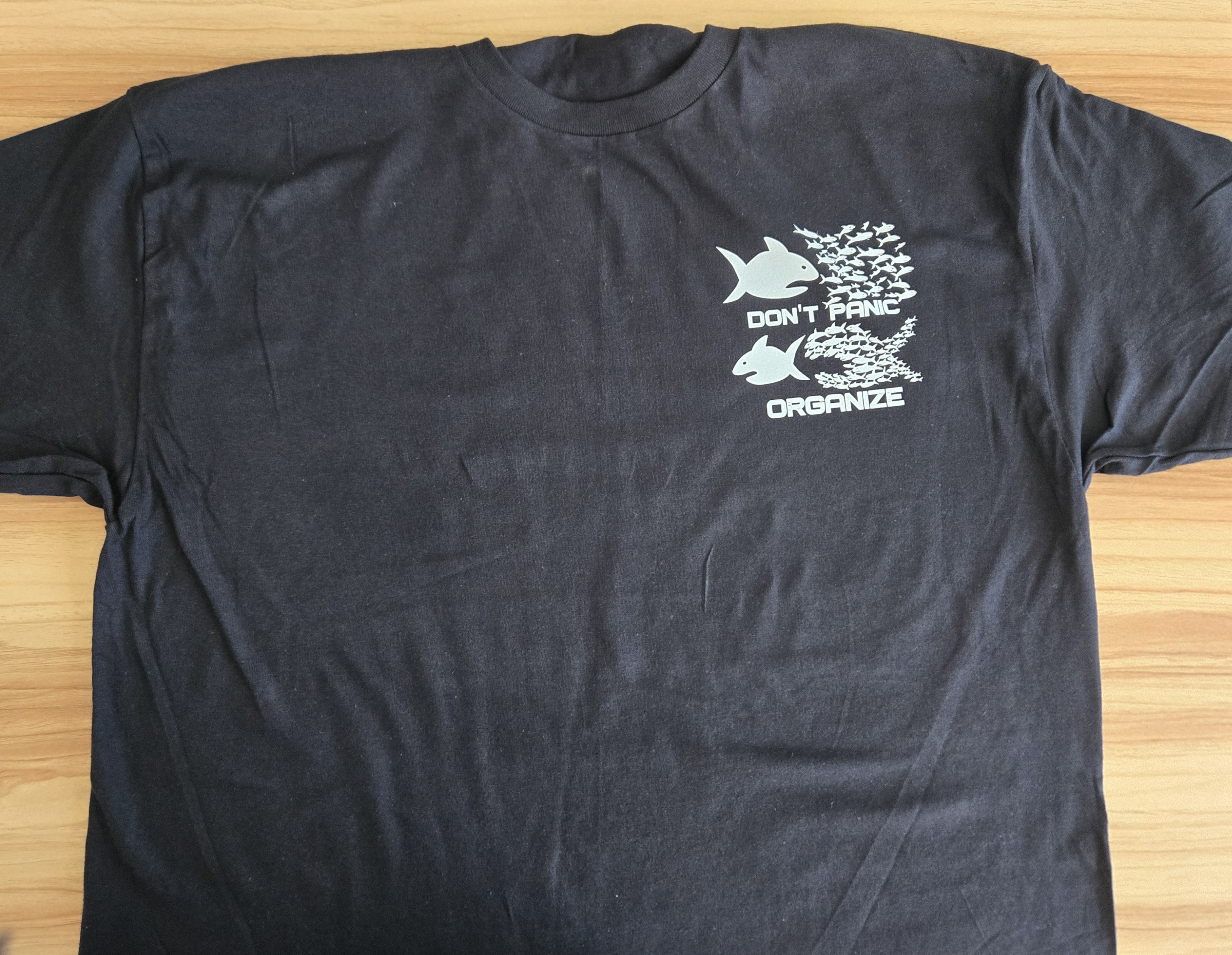 SHIRT - Dont Panic Organize Cotton T-Shirt